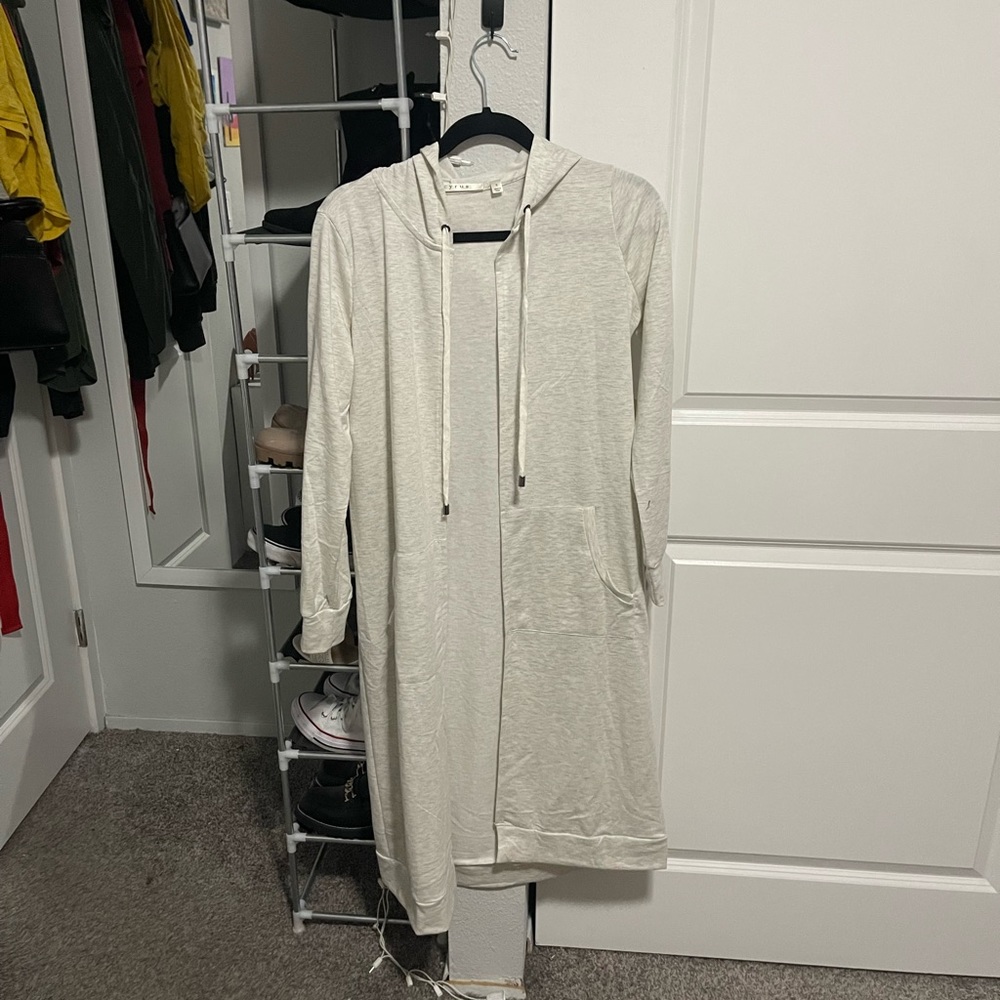 NWT Cyrus Cream Long Cardigan